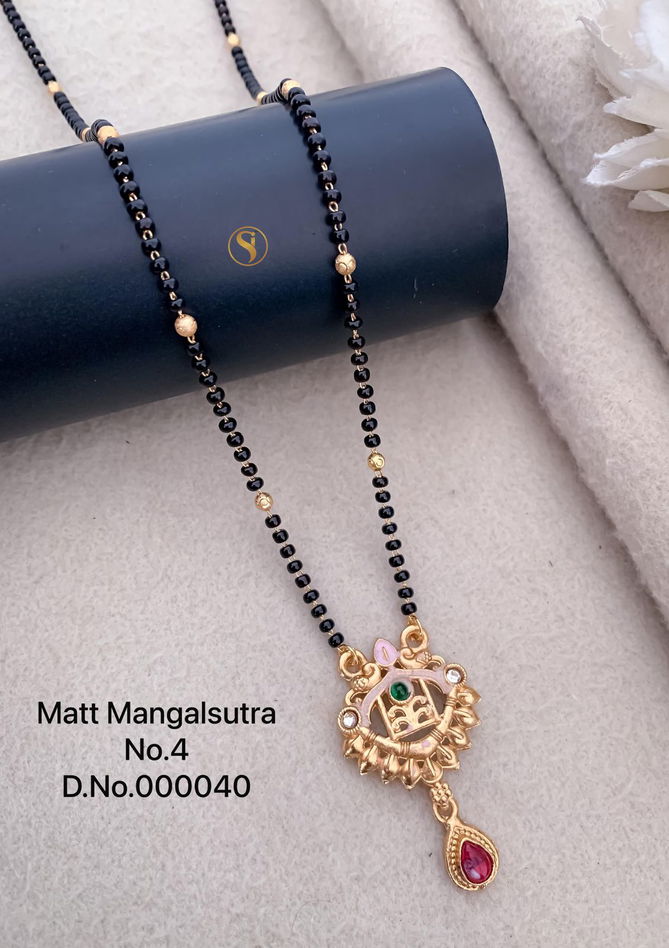 4 MH Daily Wear Matte Mangalsutra Manufacturers
